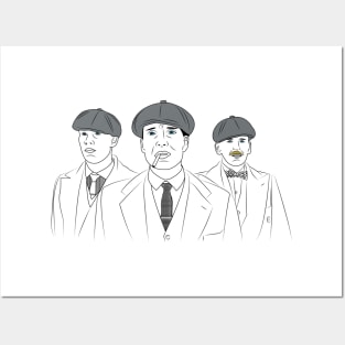 Peaky Blinders Brothers Posters and Art